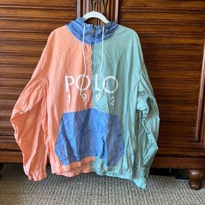 SUBMIT YOUR OFFER!! Rare Vintage POLO Colorblock Windbreaker (Original 298$)